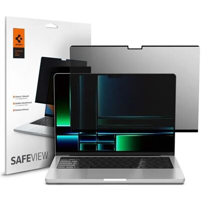 Spigen SafeView 1 Pack MacBook Pro 16" M4 2024/M3 2023/ M2 2023/M1 2021 Spigen SafeView 1 Pack MacBook Pro 16" M4 2024/M3 2023/ M2 2023/M1 2021