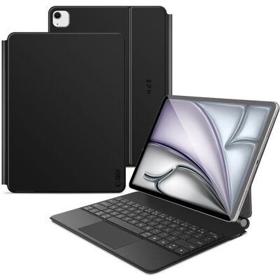 Tech-Protect Smartcase Magnetic pouzdro s klávesnicí na iPad Air 13'' 1-3gen 2024-2026, černé Tech-Protect Smartcase Magnetic pouzdro s klávesnicí na iPad Air 13'' 1-3gen 2024-2026, černé