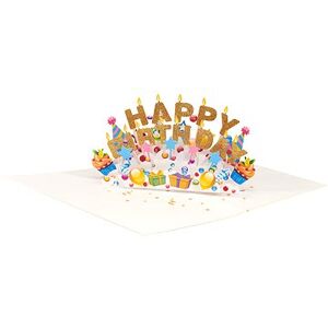 Magic Moments 3D přání Krásné narozeniny