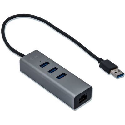 i-tec USB 3.0 Metal 3-portový s Gigabit Ethernet i-tec USB 3.0 Metal 3-portový s Gigabit Ethernet