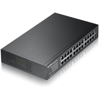 Zyxel GS1100-24 24 port Gigabit Unmanaged Switch Zyxel GS1100-24 24 port Gigabit Unmanaged Switch
