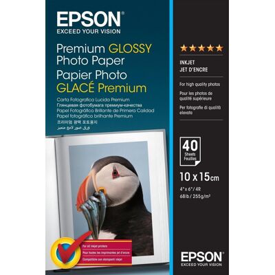 Epson Paper Premium Glossy Photo 10x15 40 listů Epson Paper Premium Glossy Photo 10x15 40 listů