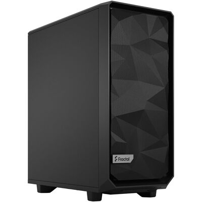 Fractal Design Meshify 2 Compact Black Solid Fractal Design Meshify 2 Compact Black Solid
