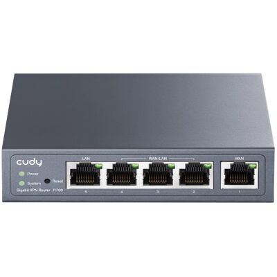 Cudy - R700 - Šedý - Gigabit Multi-WAN - Router Cudy - R700 - Šedý - Gigabit Multi-WAN - Router