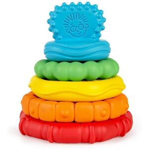 Baby Einstein Kousátko stohovací 2v1 Stack&Teethe™ Baby Einstein Kousátko stohovací 2v1 Stack&Teethe™