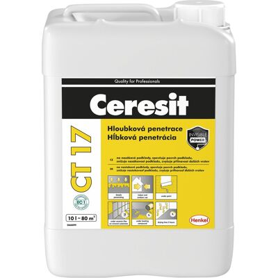 Ceresit Univerzální penetrační nátěr CT 17 Universal, 10 l Ceresit Univerzální penetrační nátěr CT 17 Universal, 10 l