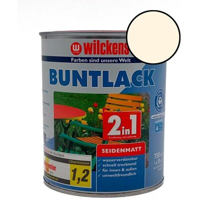 WILCKENS FARBEN - 2in1 Buntlack seidenmatt - bílá - Nátěr WILCKENS FARBEN - 2in1 Buntlack seidenmatt - bílá - Nátěr