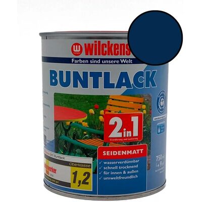 Wilckens Vodouředitelná univerzální akrylátová matná barva 2 v 1 modrá, WI.12451000050 Wilckens Vodouředitelná univerzální akrylátová matná barva 2 v 1 modrá, WI.12451000050