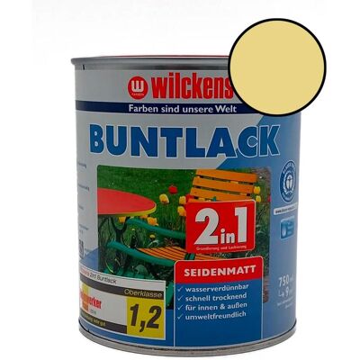 Wilckens Vodouředitelná univerzální akrylátová matná barva 2 v 1 žlutá, WI.12411500050 Wilckens Vodouředitelná univerzální akrylátová matná barva 2 v 1 žlutá, WI.12411500050