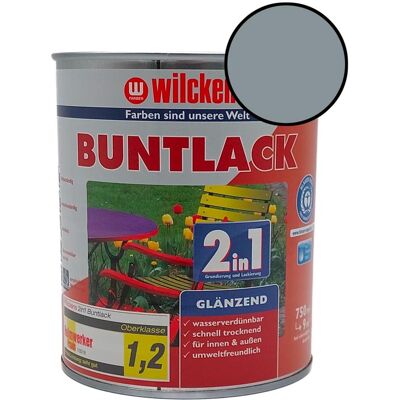 Wilckens Vodouředitelná univerzální akrylátová lesklá barva 2 v 1 tmavě šedá, WI.10470100050 Wilckens Vodouředitelná univerzální akrylátová lesklá barva 2 v 1 tmavě šedá, WI.10470100050