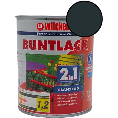 Wilckens Vodouředitelná univerzální akrylátová lesklá barva 2 v 1 odstín šedé, WI.10471600050 Wilckens Vodouředitelná univerzální akrylátová lesklá barva 2 v 1 odstín šedé, WI.10471600050