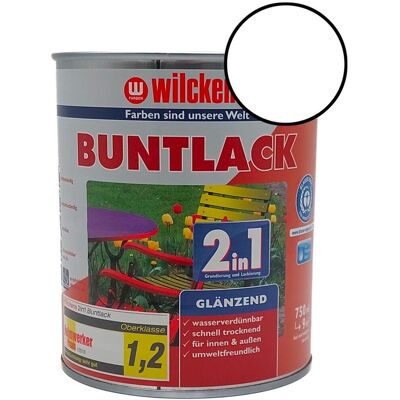 Wilckens Vodouředitelná univerzální akrylátová lesklá barva 2 v 1 bílá, WI.10491000050 Wilckens Vodouředitelná univerzální akrylátová lesklá barva 2 v 1 bílá, WI.10491000050