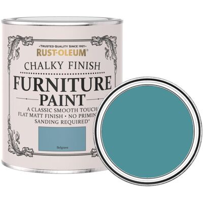 Rust-Oleum Křídová matná barva na nábytek Chalky Finish Furniture Paint modrá, RO.14009.HU.0.75 Rust-Oleum Křídová matná barva na nábytek Chalky Finish Furniture Paint modrá, RO.14009.HU.0.75