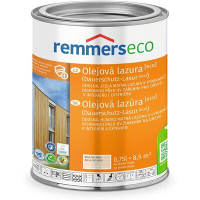 Remmers Bílá Eko Olejová Dlouhotrvající Lasura - Ochrana dřeva Remmers Bílá Eko Olejová Dlouhotrvající Lasura - Ochrana dřeva