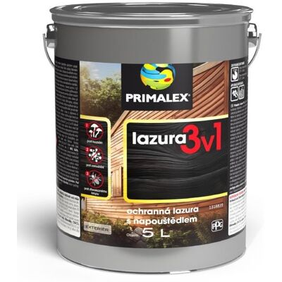 PPG Primalex lazura tenkovrstvá 3v1 tis kanadský, 5 l PPG Primalex lazura tenkovrstvá 3v1 tis kanadský, 5 l