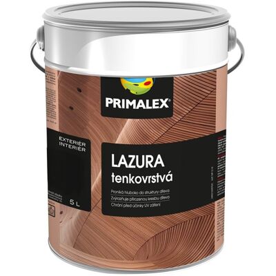 PPG Primalex lazura tenkovrstvá ořech, 5 l PPG Primalex lazura tenkovrstvá ořech, 5 l