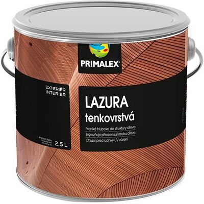 PPG Primalex lazura tenkovrstvá dub, 2,5 l PPG Primalex lazura tenkovrstvá dub, 2,5 l