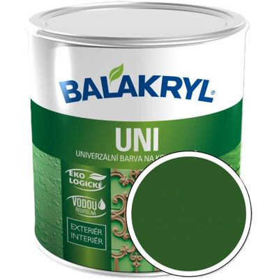 PPG Balakryl Uni Satin 6002, 0,7 kg, listová zelená PPG Balakryl Uni Satin 6002, 0,7 kg, listová zelená
