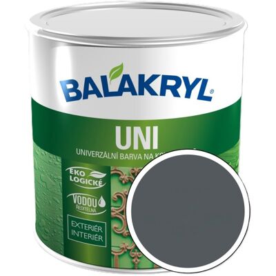 PPG Balakryl Uni Satin 7011, 0,7 kg, ocelově šedá PPG Balakryl Uni Satin 7011, 0,7 kg, ocelově šedá