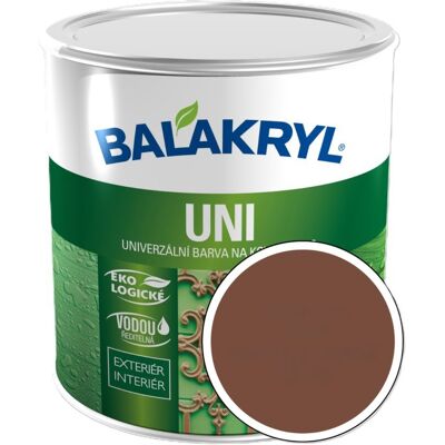 PPG Balakryl Uni Satin 8002, 0,7 kg, signální hnědá PPG Balakryl Uni Satin 8002, 0,7 kg, signální hnědá