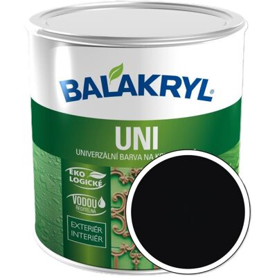PPG Balakryl Uni Satin 9005, 0,7 kg, černá PPG Balakryl Uni Satin 9005, 0,7 kg, černá