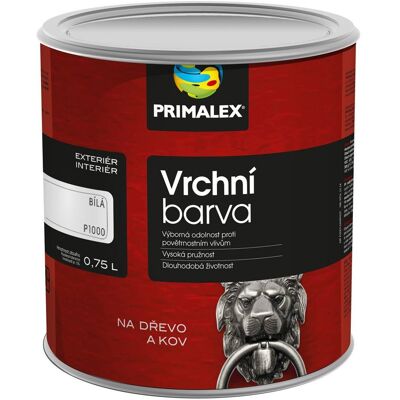 PPG Primalex Vrchní barva 4400, 0,75 l, modř světlá lesk PPG Primalex Vrchní barva 4400, 0,75 l, modř světlá lesk