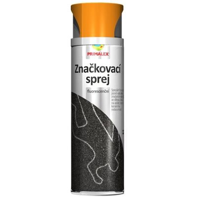 Primalex Sprej značkovací oranžová 500 ml Primalex Sprej značkovací oranžová 500 ml