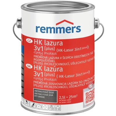 Remmers - Aqua HK-Lasur 3in1 Grey Protect - wood coating Remmers - Aqua HK-Lasur 3in1 Grey Protect - wood coating