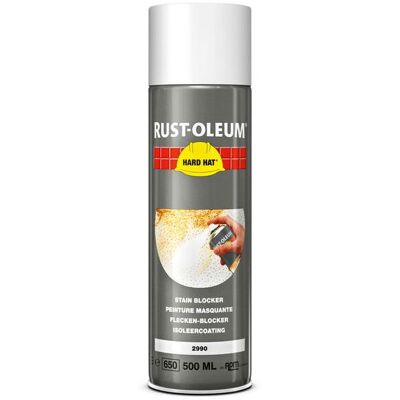 Rust-Oleum Izolace skvrn ve spreji Hard Hat 2990 Stain Blocker 500 ml, bílá Rust-Oleum Izolace skvrn ve spreji Hard Hat 2990 Stain Blocker 500 ml, bílá