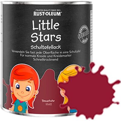 Rust-Oleum Tabulová barva do dětského pokoje Stars Chalkboard Paint 0,25 l, vínová Rust-Oleum Tabulová barva do dětského pokoje Stars Chalkboard Paint 0,25 l, vínová