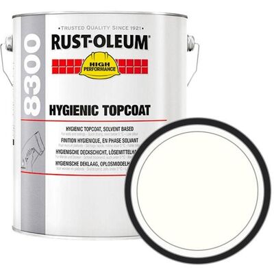 Rust-Oleum Protiplísňový nátěr 8300 Hygienic Top Coating 5 l, bílá Rust-Oleum Protiplísňový nátěr 8300 Hygienic Top Coating 5 l, bílá