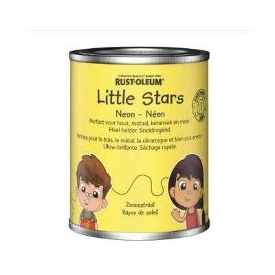 Rust-Oleum Certifikovaná neonová barva do dětského pokoje Little Stars 0125 l, žlutá Rust-Oleum Certifikovaná neonová barva do dětského pokoje Little Stars 0125 l, žlutá
