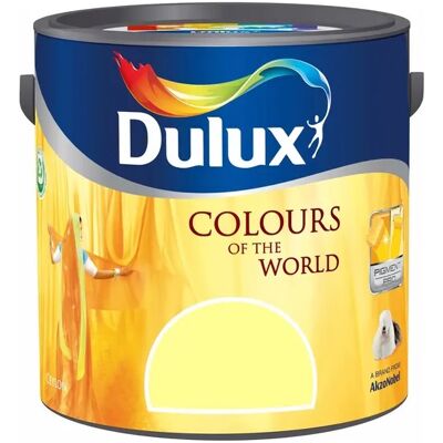 Akzo Nobel Dulux COW - Barvy světa - 2,5 l, Barva Slunečné sárí Akzo Nobel Dulux COW - Barvy světa - 2,5 l, Barva Slunečné sárí