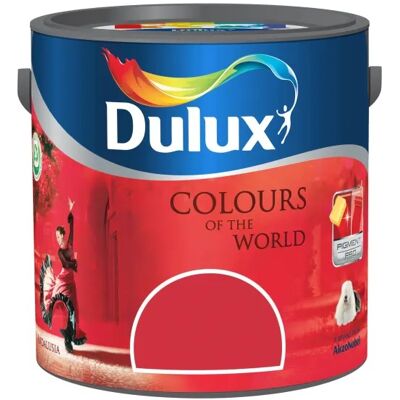 Akzo Nobel Dulux COW - Barvy světa - 2,5 l, Barva Ohnivé flamenco Akzo Nobel Dulux COW - Barvy světa - 2,5 l, Barva Ohnivé flamenco