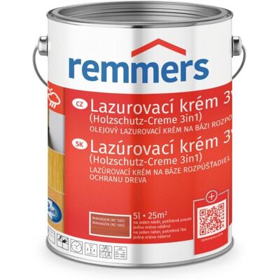 Remmers - RC-565 - Mahagon - 5 l - Ochranný krém na dřevo Remmers - RC-565 - Mahagon - 5 l - Ochranný krém na dřevo