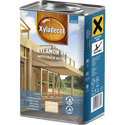 AKZO NOBEL Xyladecor Xylamon HP impregnační nátěr 2,5 l Bezbarvý AKZO NOBEL Xyladecor Xylamon HP impregnační nátěr 2,5 l Bezbarvý