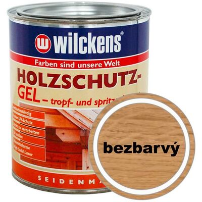 Wilckens Německá gelová lazura s olejem na ochranu dřeva, Holzschutz gel, WI.17000000050 Wilckens Německá gelová lazura s olejem na ochranu dřeva, Holzschutz gel, WI.17000000050