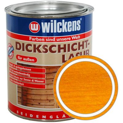 Wilckens Německá silnovrstvá lazura, Dickschicht Lasur 750 ml, WI.11489200050 Wilckens Německá silnovrstvá lazura, Dickschicht Lasur 750 ml, WI.11489200050