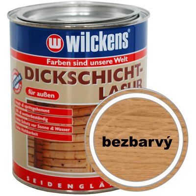 Wilckens Německá silnovrstvá lazura, Dickschicht Lasur 750 ml, WI.11400000050 Wilckens Německá silnovrstvá lazura, Dickschicht Lasur 750 ml, WI.11400000050