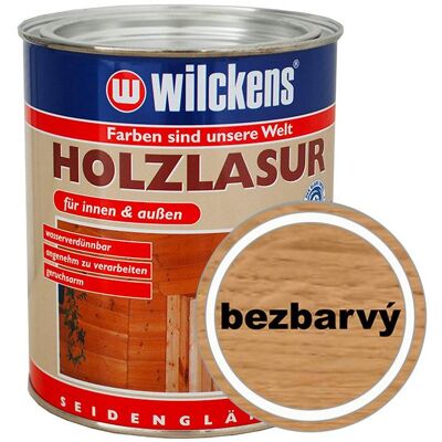 WILCKENS FARBEN - LF seidenglänzend - transparentní - 0,75 L - dřevotříska ochranná лаѕур WILCKENS FARBEN - LF seidenglänzend - transparentní - 0,75 L - dřevotříska ochranná лаѕур