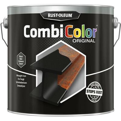 Rust-Oleum Kovářská černá barva CombiColor Wrought Iron 0,75 l, černý mat Rust-Oleum Kovářská černá barva CombiColor Wrought Iron 0,75 l, černý mat