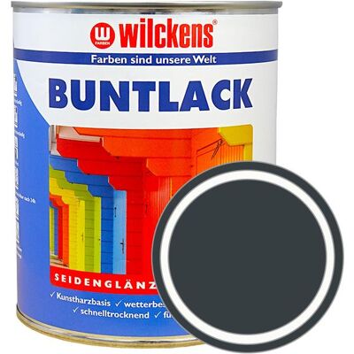 Wilckens Německá syntetická vrchní barva pololesk Buntlack Seidenglaenzend 0,75 l, šedá Wilckens Německá syntetická vrchní barva pololesk Buntlack Seidenglaenzend 0,75 l, šedá