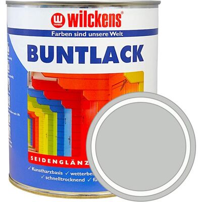 Wilckens Německá syntetická vrchní barva pololesk Buntlack Seidenglaenzend 0,75 l, světle šedá Wilckens Německá syntetická vrchní barva pololesk Buntlack Seidenglaenzend 0,75 l, světle šedá