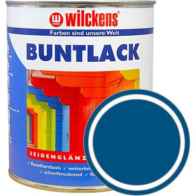 Wilckens Německá syntetická vrchní barva pololesk Buntlack Seidenglaenzend 0,75 l, modrá Wilckens Německá syntetická vrchní barva pololesk Buntlack Seidenglaenzend 0,75 l, modrá