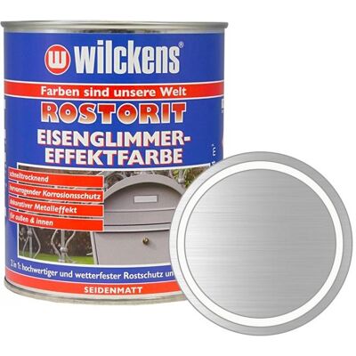 Wilckens Samozákladující syntetická barva s efektem železité slídy 0,75 l, stříbrná Wilckens Samozákladující syntetická barva s efektem železité slídy 0,75 l, stříbrná