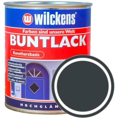 Wilckens Syntetická vrchní barva vysoký lesk Buntlack Hochglaezend, 0,75 l, šedá Wilckens Syntetická vrchní barva vysoký lesk Buntlack Hochglaezend, 0,75 l, šedá