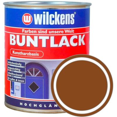 Wilckens Syntetická vrchní barva vysoký lesk Buntlack Hochglaezend, 0,75 l, světle hnědá Wilckens Syntetická vrchní barva vysoký lesk Buntlack Hochglaezend, 0,75 l, světle hnědá