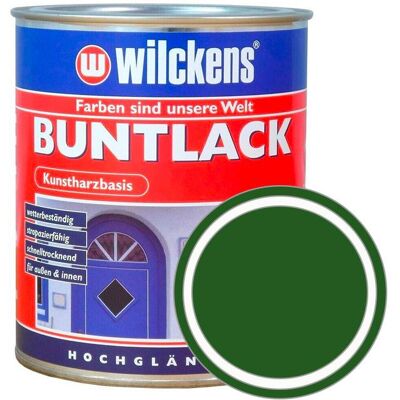 Wilckens Syntetická vrchní barva vysoký lesk Buntlack Hochglaezend, 0,75 l, zelená Wilckens Syntetická vrchní barva vysoký lesk Buntlack Hochglaezend, 0,75 l, zelená