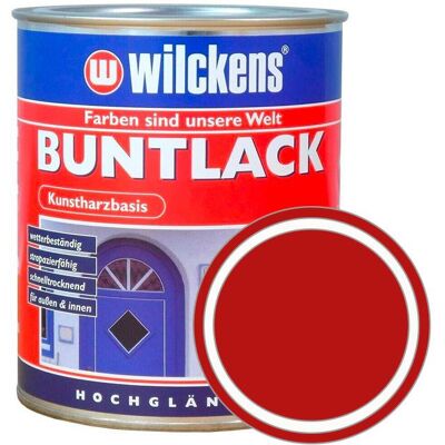 Wilckens Syntetická vrchní barva vysoký lesk Buntlack Hochglaezend, 0,75 l, červená Wilckens Syntetická vrchní barva vysoký lesk Buntlack Hochglaezend, 0,75 l, červená