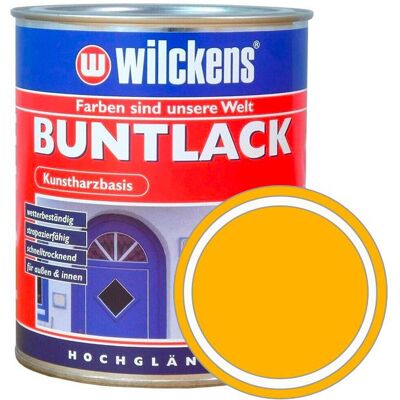 Wilckens Syntetická vrchní barva vysoký lesk Buntlack Hochglaezend, 0,75 l, žlutá Wilckens Syntetická vrchní barva vysoký lesk Buntlack Hochglaezend, 0,75 l, žlutá